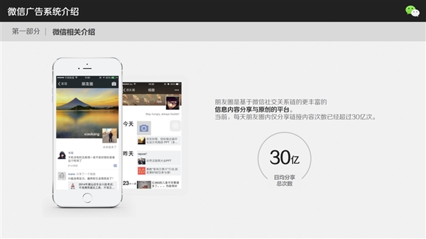 微信广告到底怎么玩 网曝细节PPT