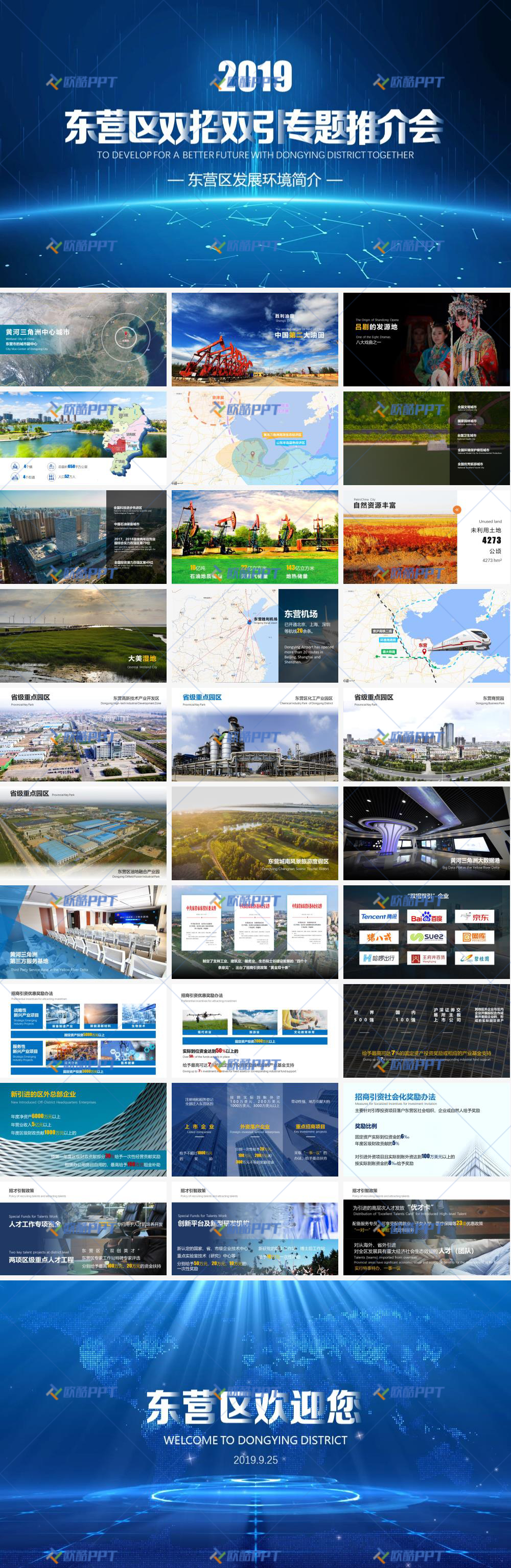 双招双引专题推介会PPT演示